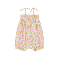 baby romper liberty rose