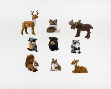 woodland animal ornament 2"-4.5"