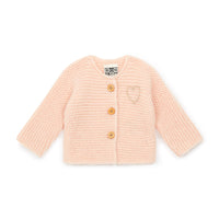 baby cardigan eau de rose