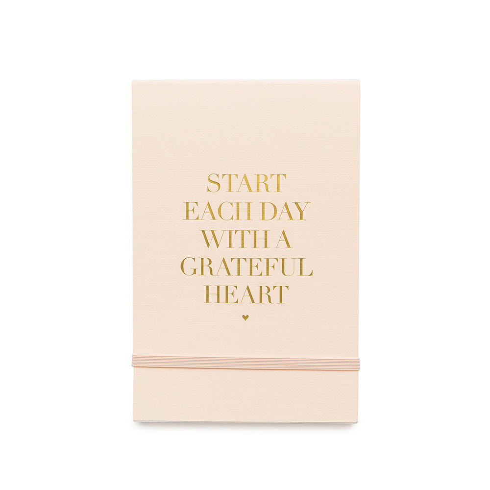 grateful heart concealed pale pink notepad