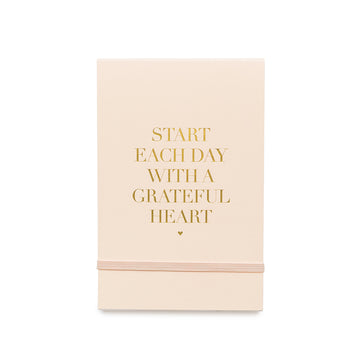 grateful heart concealed pale pink notepad