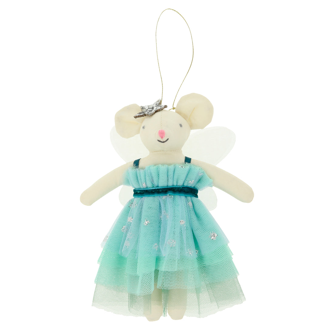 green fiary mouse decoration
