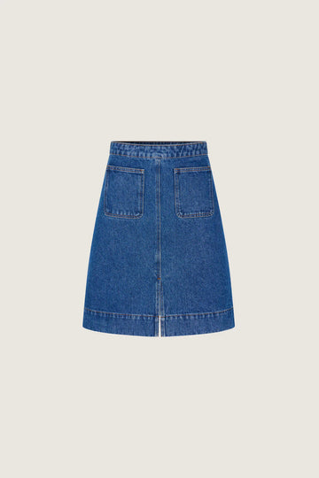 minorque denim skirt