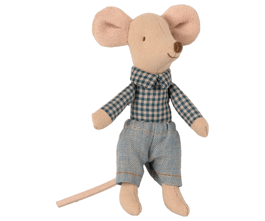 little brother mouse in matchbox