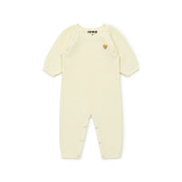 baby onesie creme