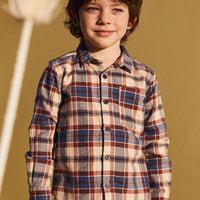 plaid button down shirt