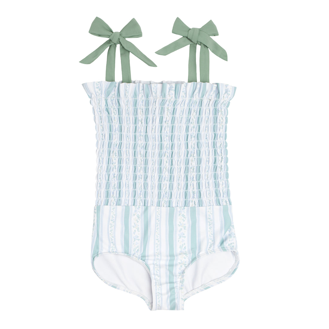 smocked one piece
