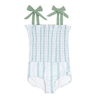 smocked one piece