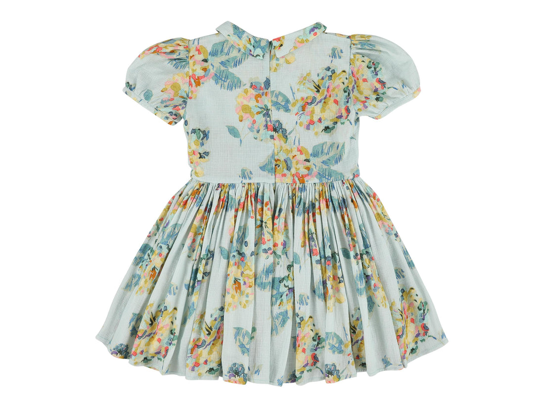 suri pleat chest dress