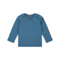 baby ls tee blue bonton
