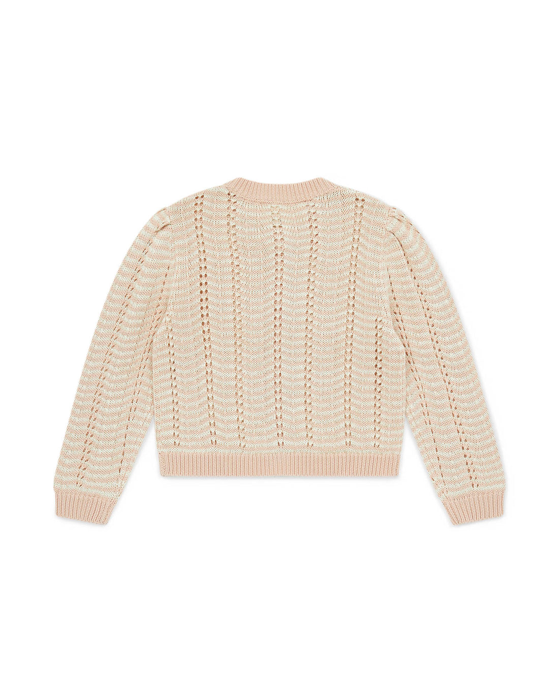 girls tiffany openwork cardigan