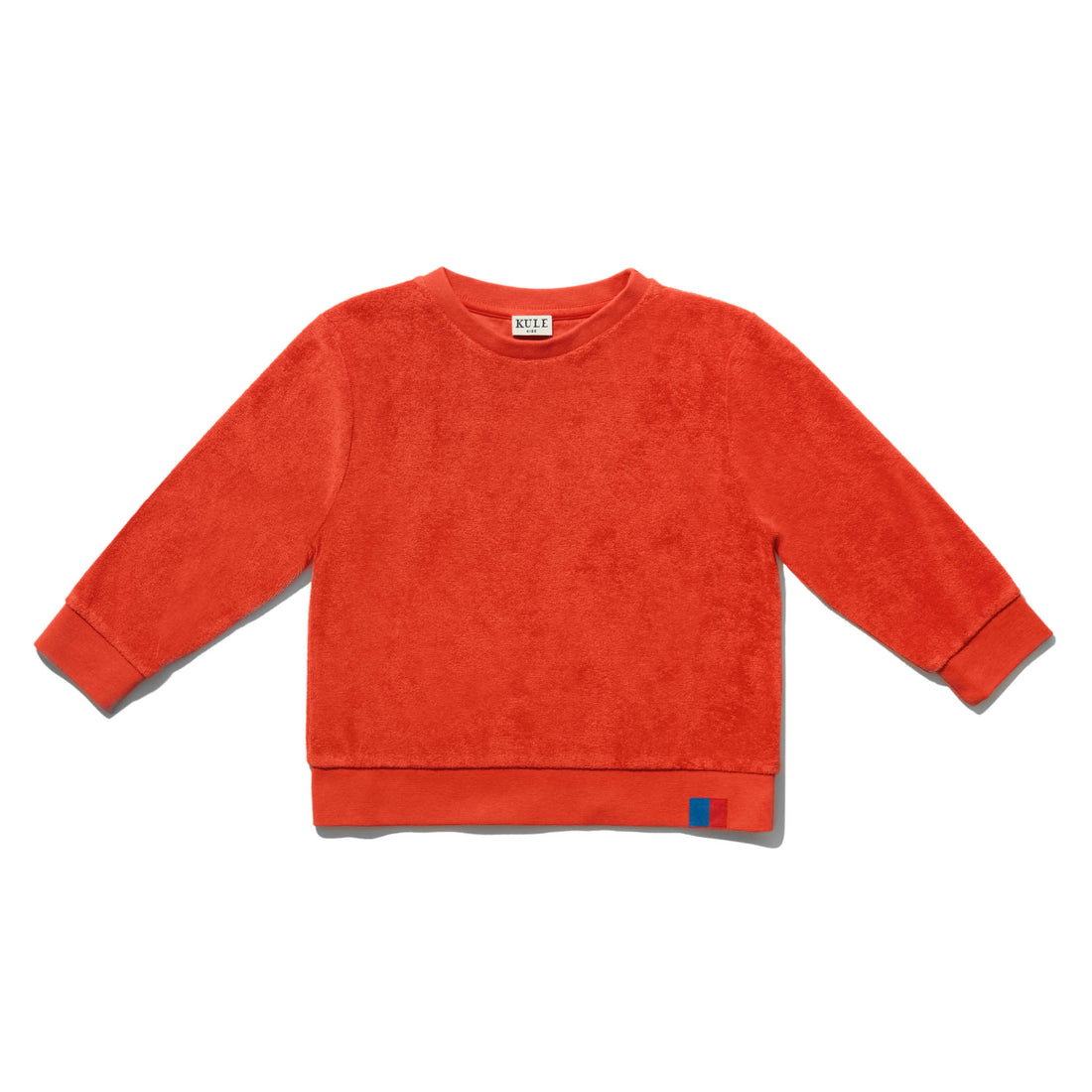 the kids terry sweatshirt poppy