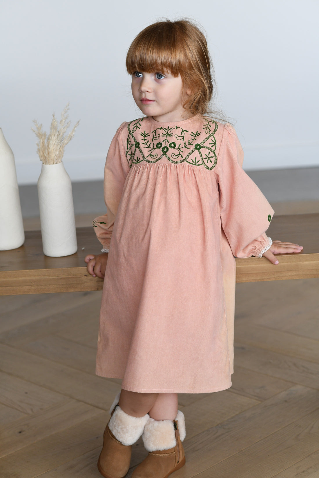 bobo chic embroidered dress