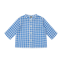 tunic vichy bleu