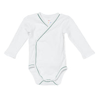 baby crossbody onesie seafoam