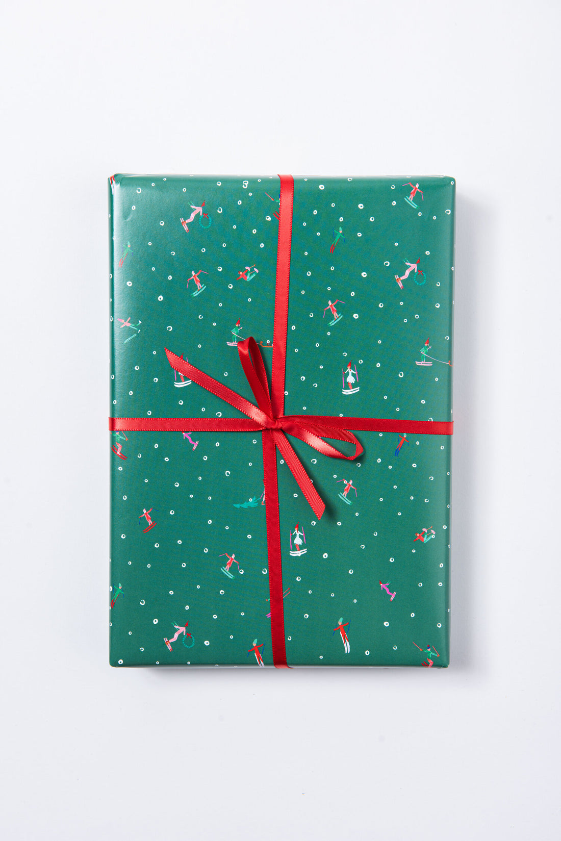 ski slopes holiday wrap (roll of 3 sheets)