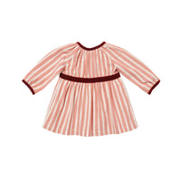 baby elizabeth dress holiday stripe
