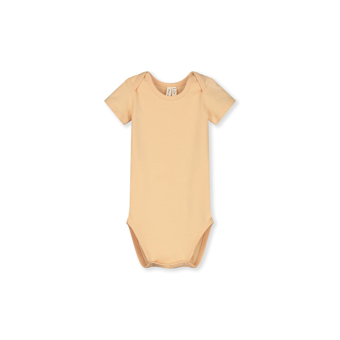 baby onesie apricot