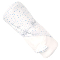 star printed towel and washing mitt duo packaging