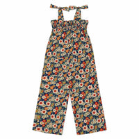 romper fleur bleu