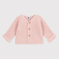 baby cardigan pink