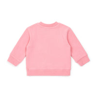baby liberty sweatshirt rose pompom