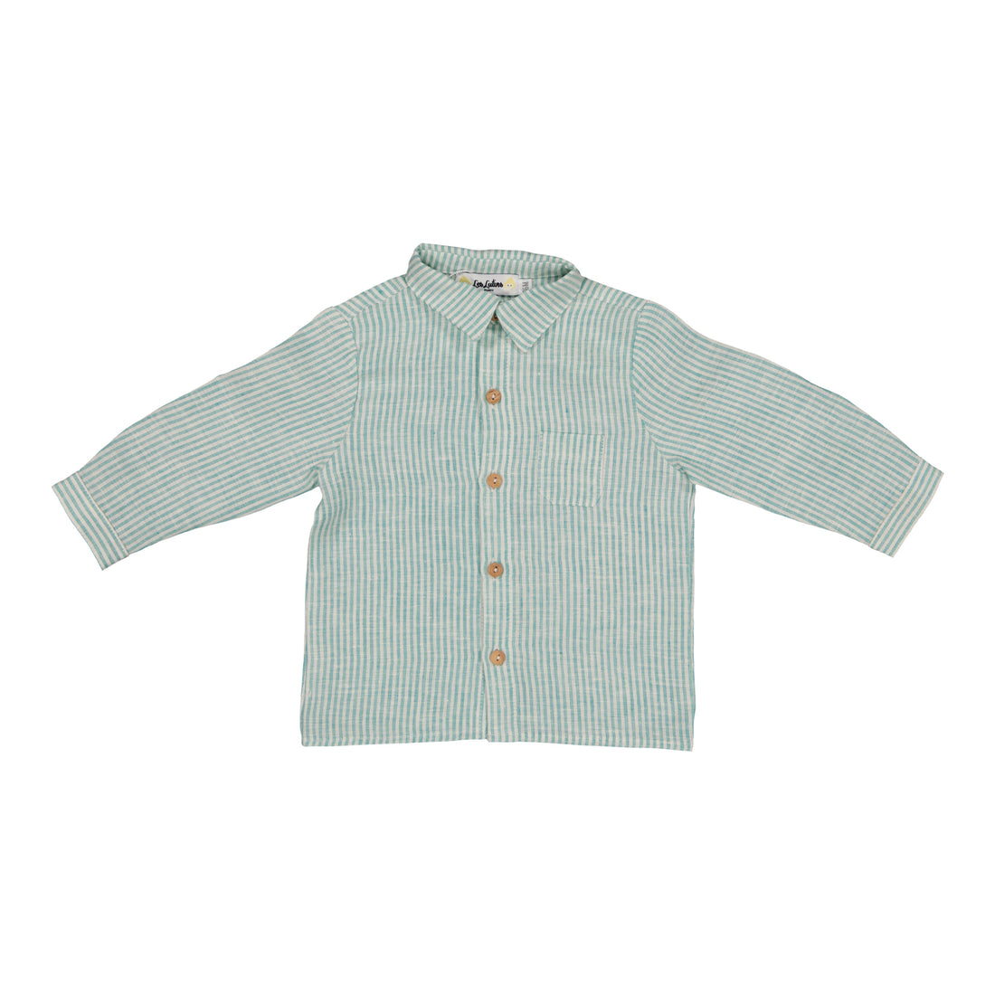 marcel shirt green stripe