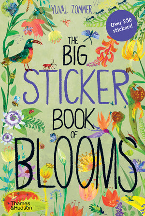 big sticker book of blooms