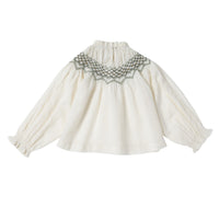 baby giselle smocked blouse