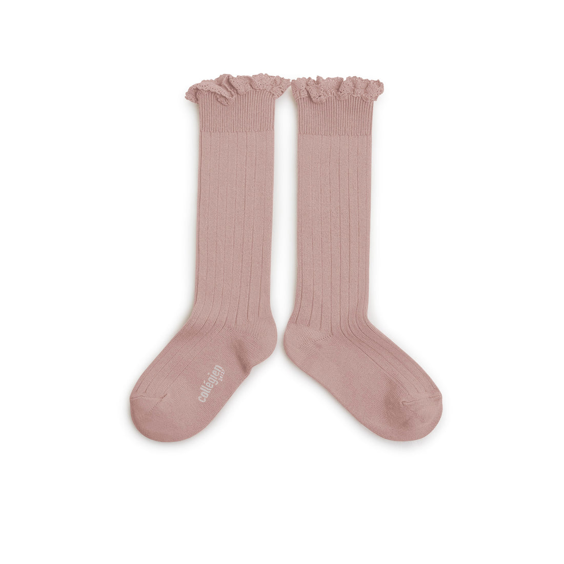 josephine knee socks vieux rose