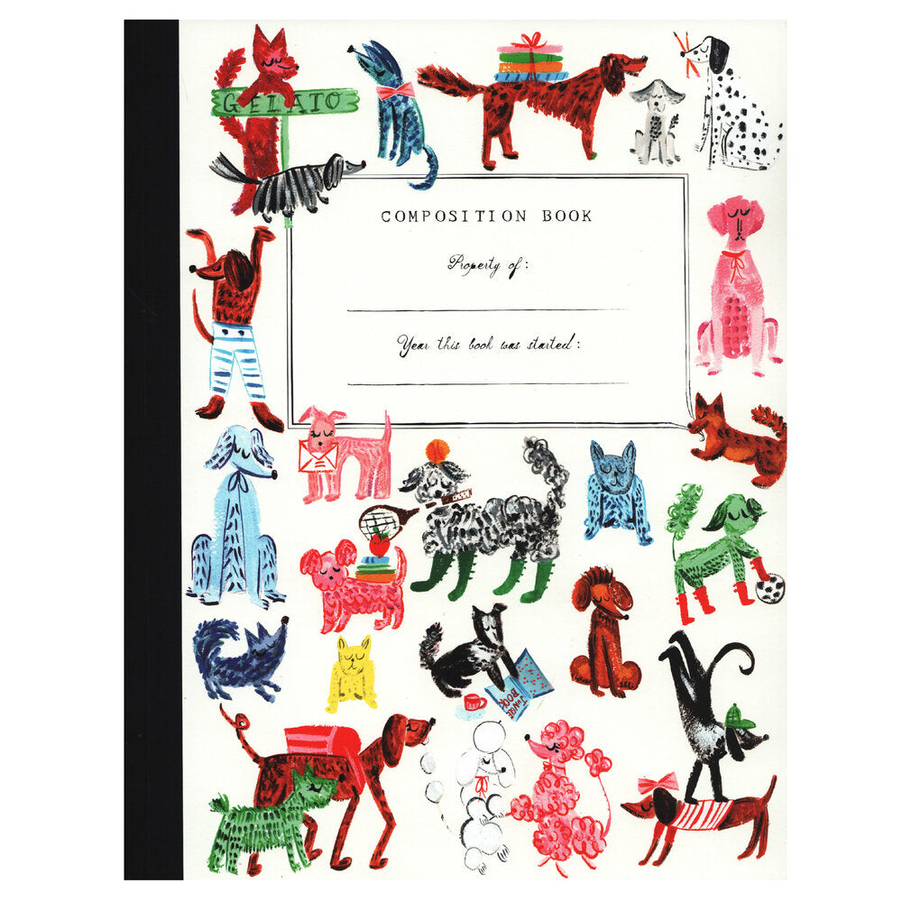 composition book doggies