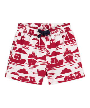 bb boat print swim short