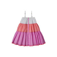 adeline dress coral spring