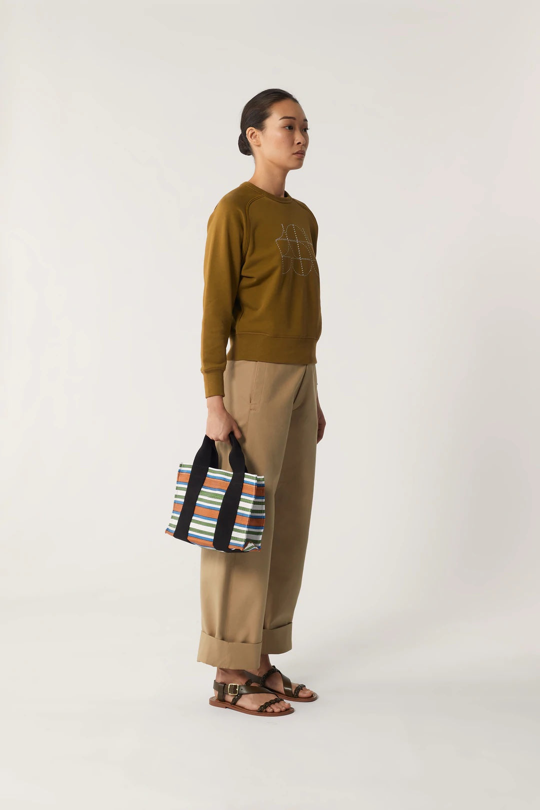 women's mini fala bag orange vert