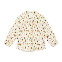 boys panama print shirt