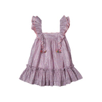 robin dress ballet stripe