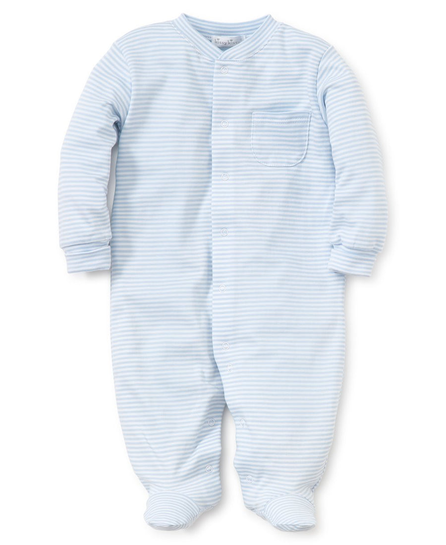 stripes footie