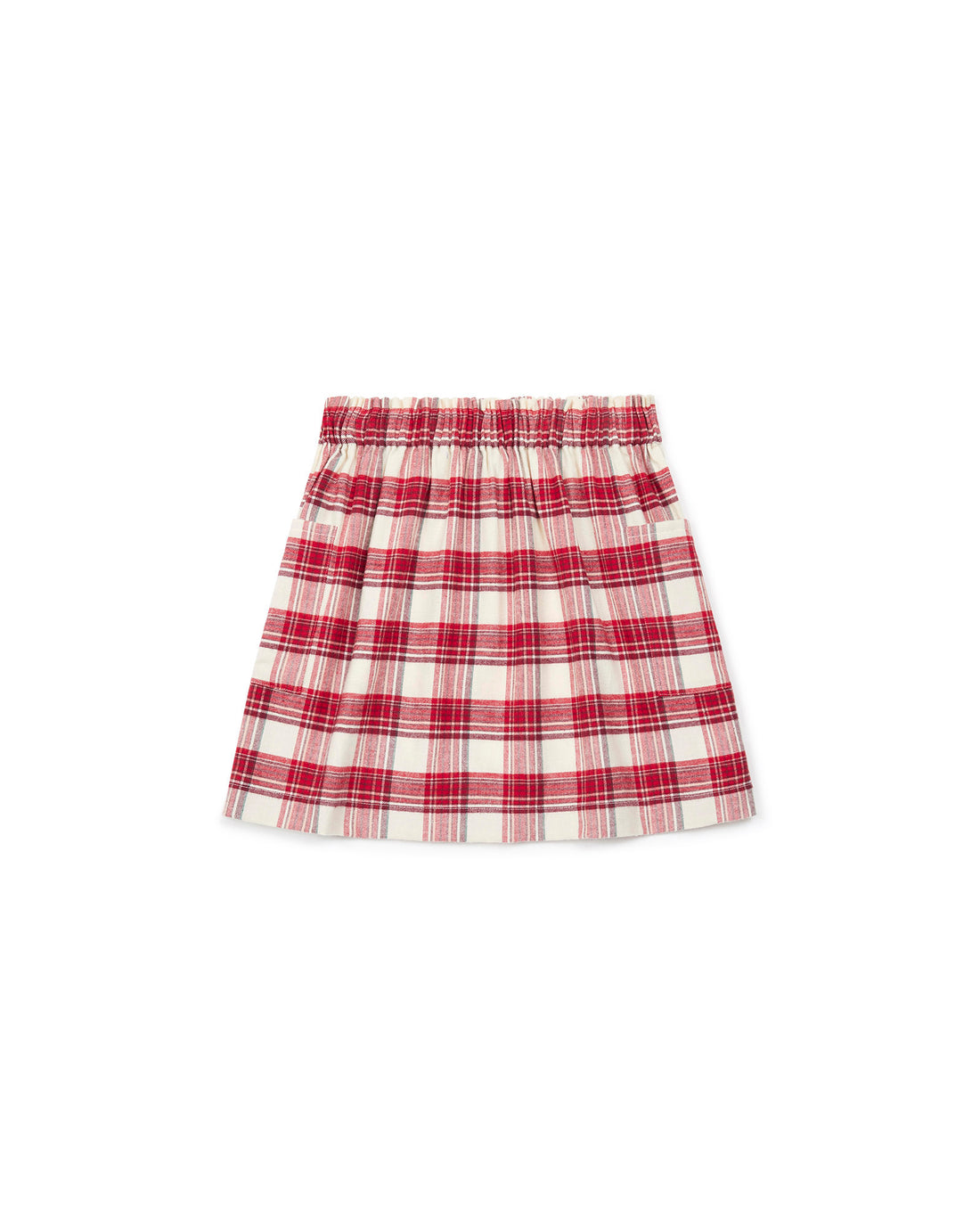 skirt carreau rouge