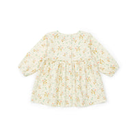 baby dress daisy creme