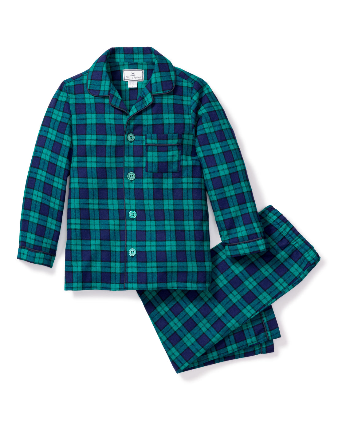 pajama set highland tartan