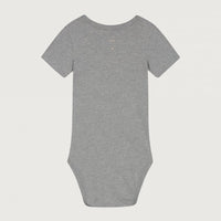 baby onesie grey melange