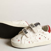 baby school nappa sneakers