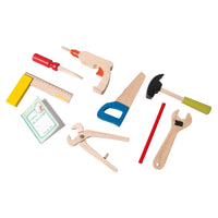 wooden tool valise