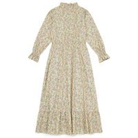 women's grace gold button dress