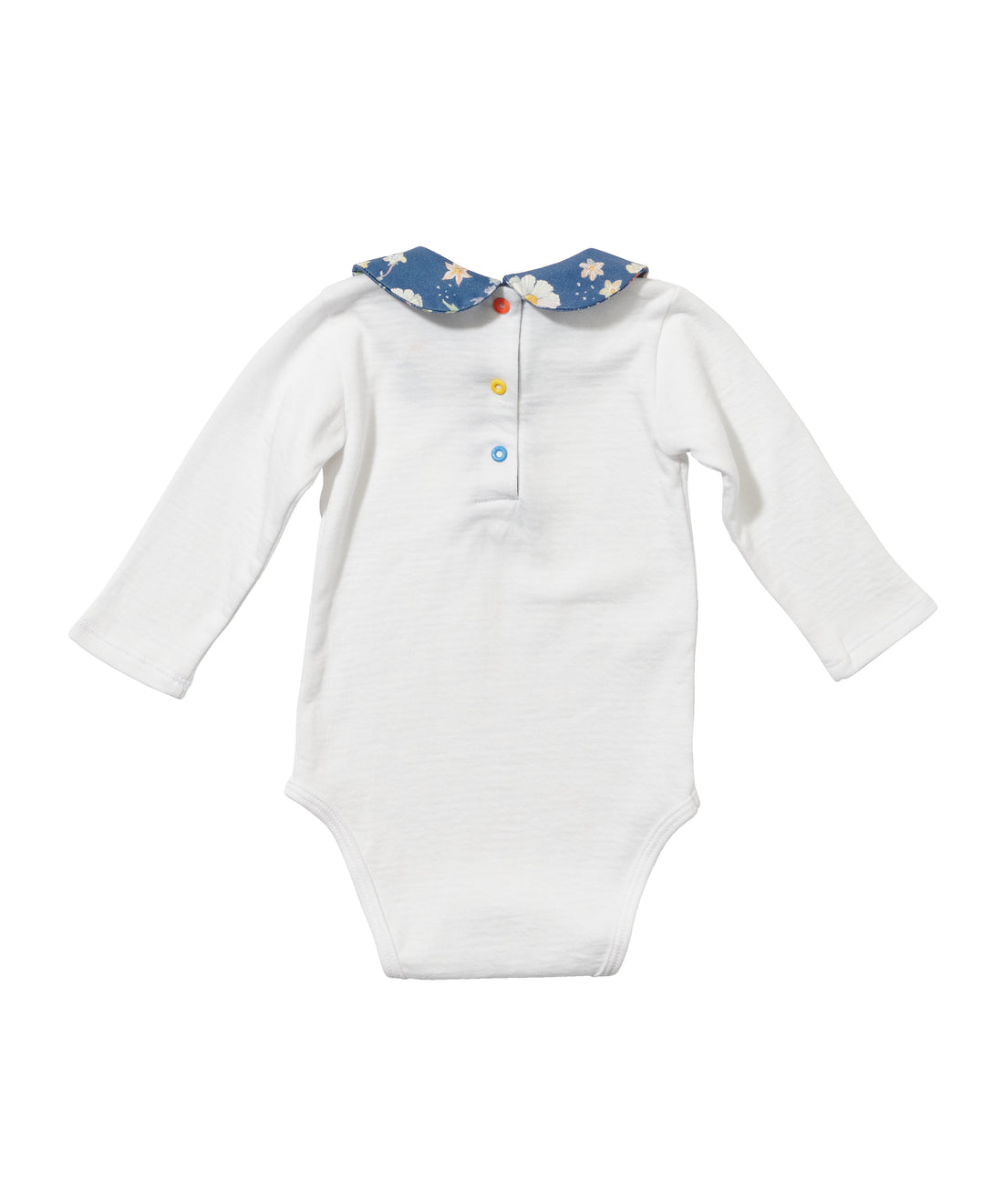 baby peter pan onesie floral