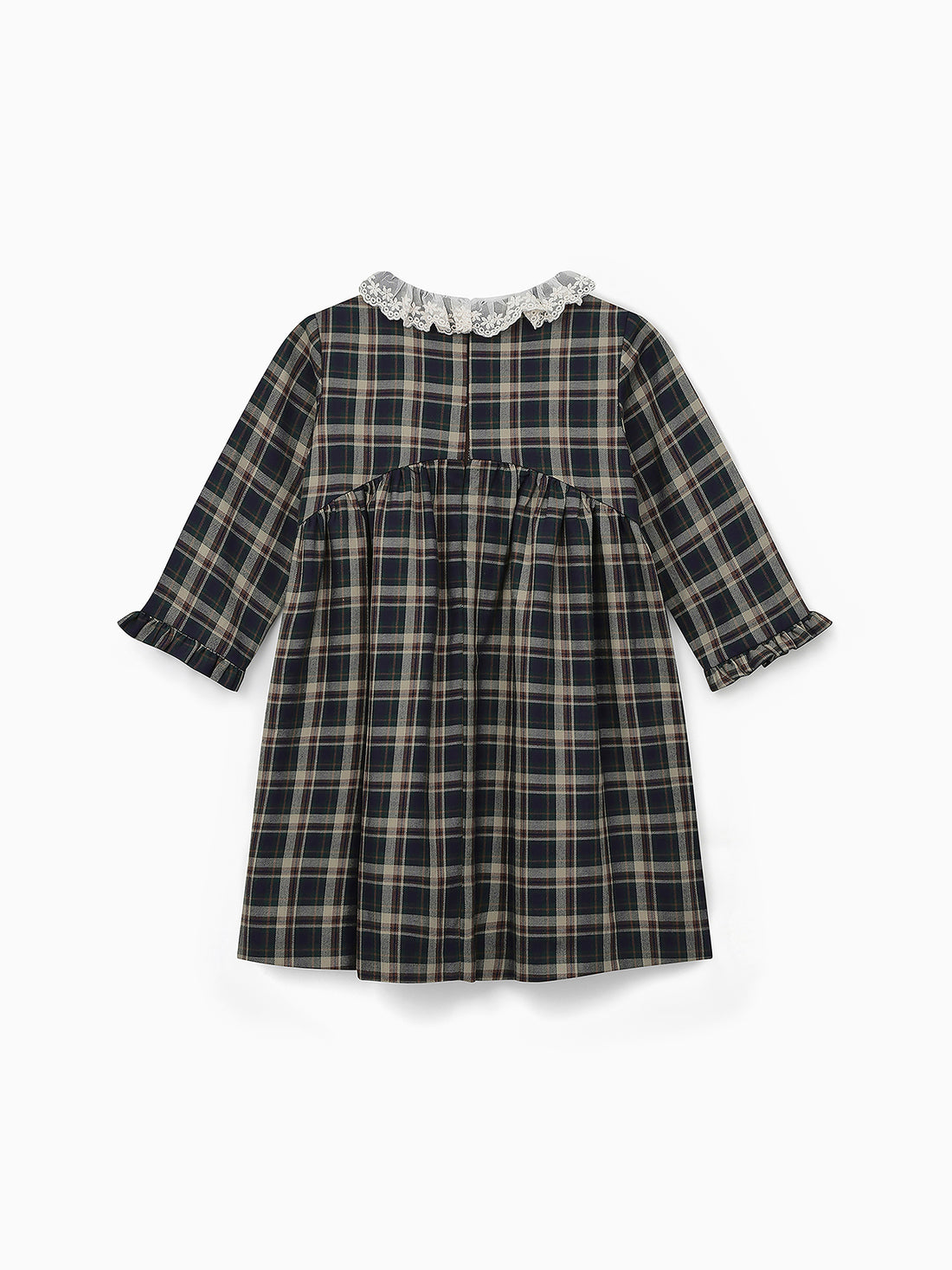 aralia dress green tartan