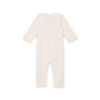 baby jumpsuit rose des fleurs