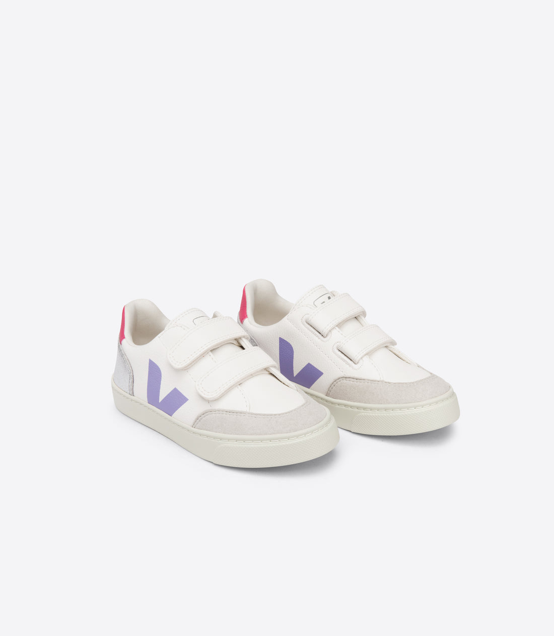 v-12 velcro sneakers silver