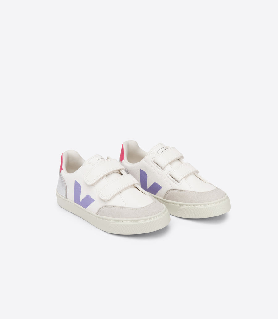 v-12 velcro sneakers silver