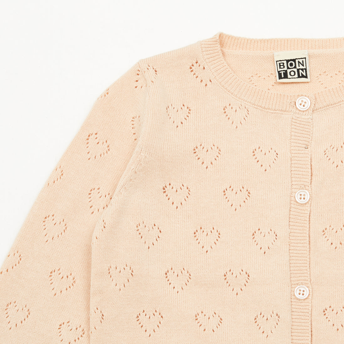 bb heart cardigan